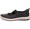 Women's Slip-ons with Velcro Closure Legero Tanaro Ballerina Black 0100