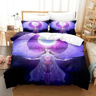 New She Ra And The Princesses Of Power Bedding Set Single Twin Full Queen King Size Bed Set Bedroom Duvetcover Sets Anime