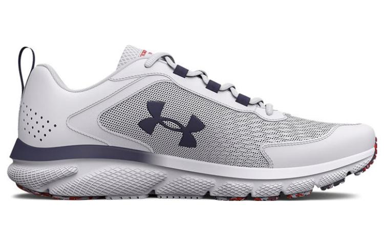 Men's Sneakers Under Armour Charged Assert 9 Running Shoes 'White Blue'