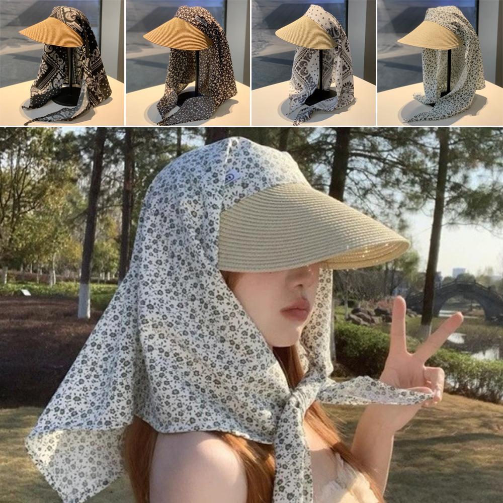 French Retro Sun Hat Sweet Loli Baseball Cap Versatile Headscarf Hat  Outdoor Seaside Vacation