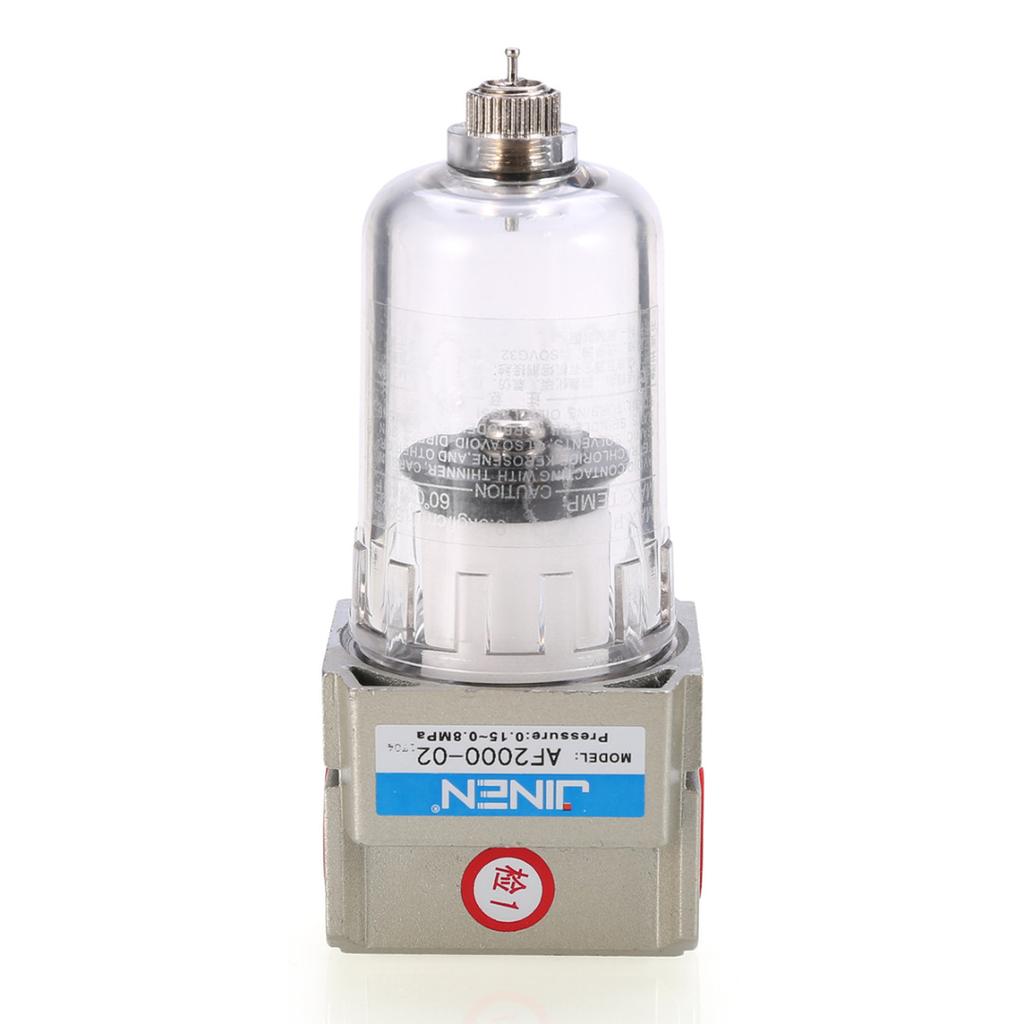 AF2000-02 1/4'' Air Filter Moisture Trap Compressor Water Separator New