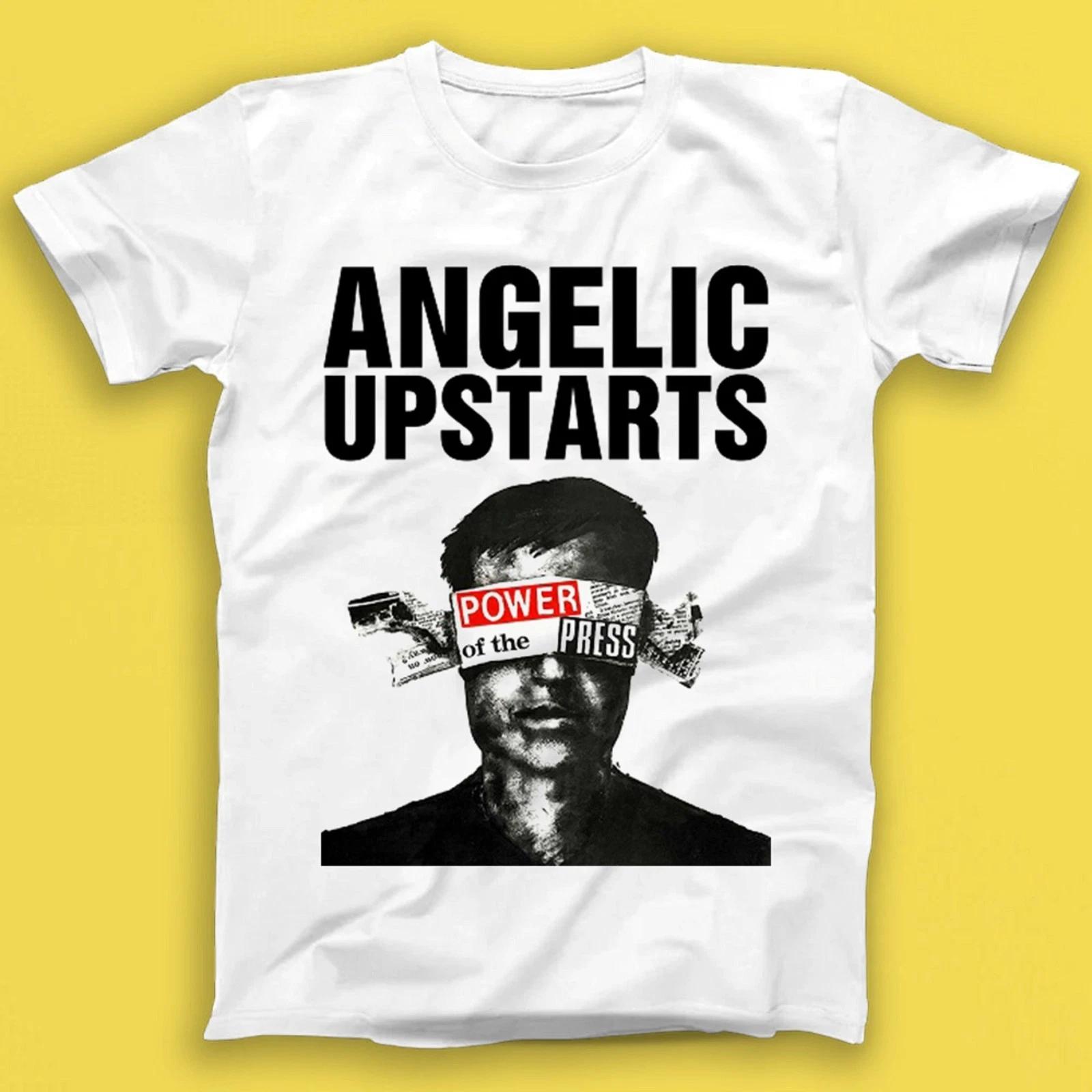Angelic Upstarts Power Of The Press Punk Rock Music Gift Tee Tshirt T1920 M