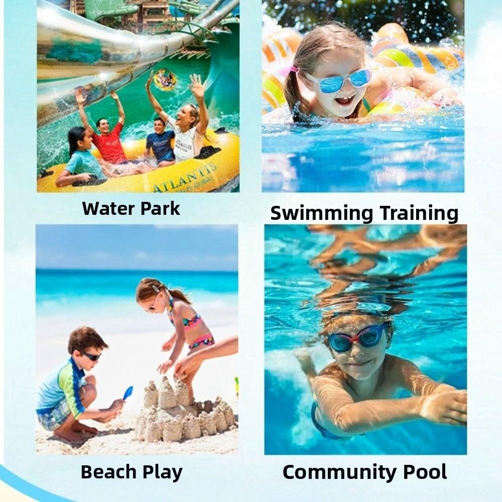 Anti Drowning Children Swimming Arm Rings 1-2/3-7 Year Old Life Jacket Swimming Buoyancy Vest  Pool