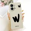 For Tecno Spark Go 3 2026 Lucky Initial Letter Phone Case For Tecno Spark Go3 KN3 Soft Silicone Shockproof Cases Bumpers