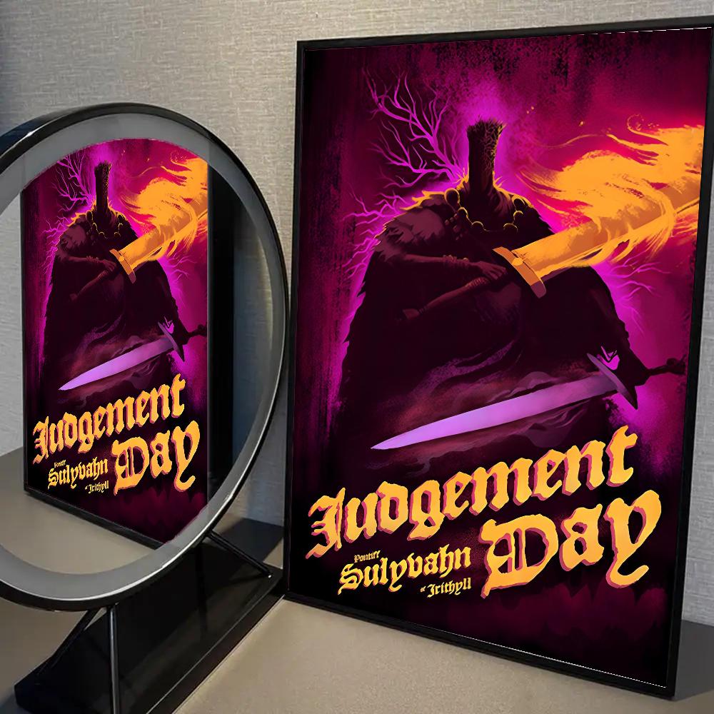 1pc Hot Cartoon Dark Souls Game Music YHORM THE GIANT Poster HD Posters Home Room Bar Cafe Decor Art Wall Painting Picture