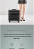 Aluminum Magnesium Alloy 18" Business Carry-on with Spinner Wheels