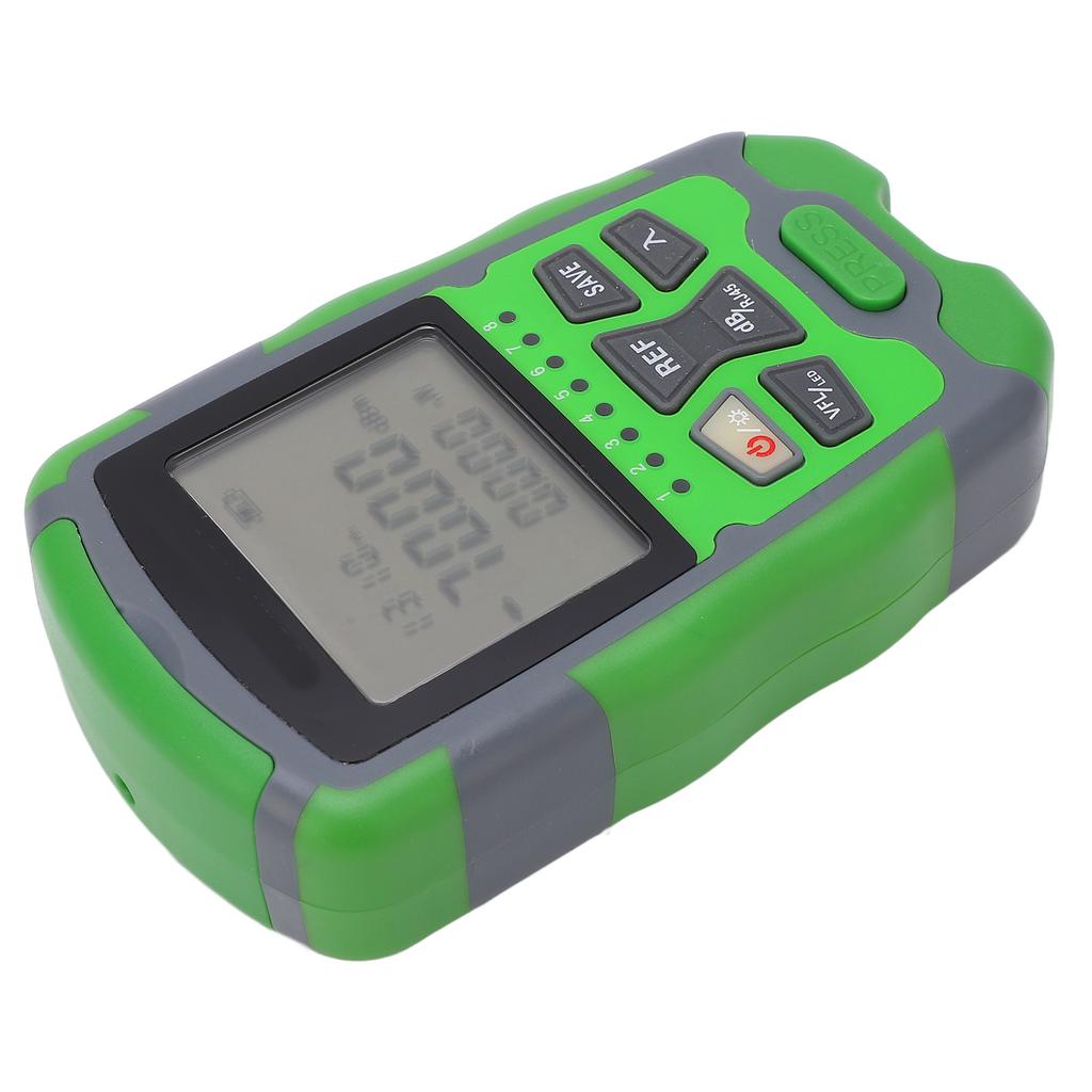 Mini Optical Power Meter Red Light Fiber Optic Cable Power Tester with USB Charging Cable