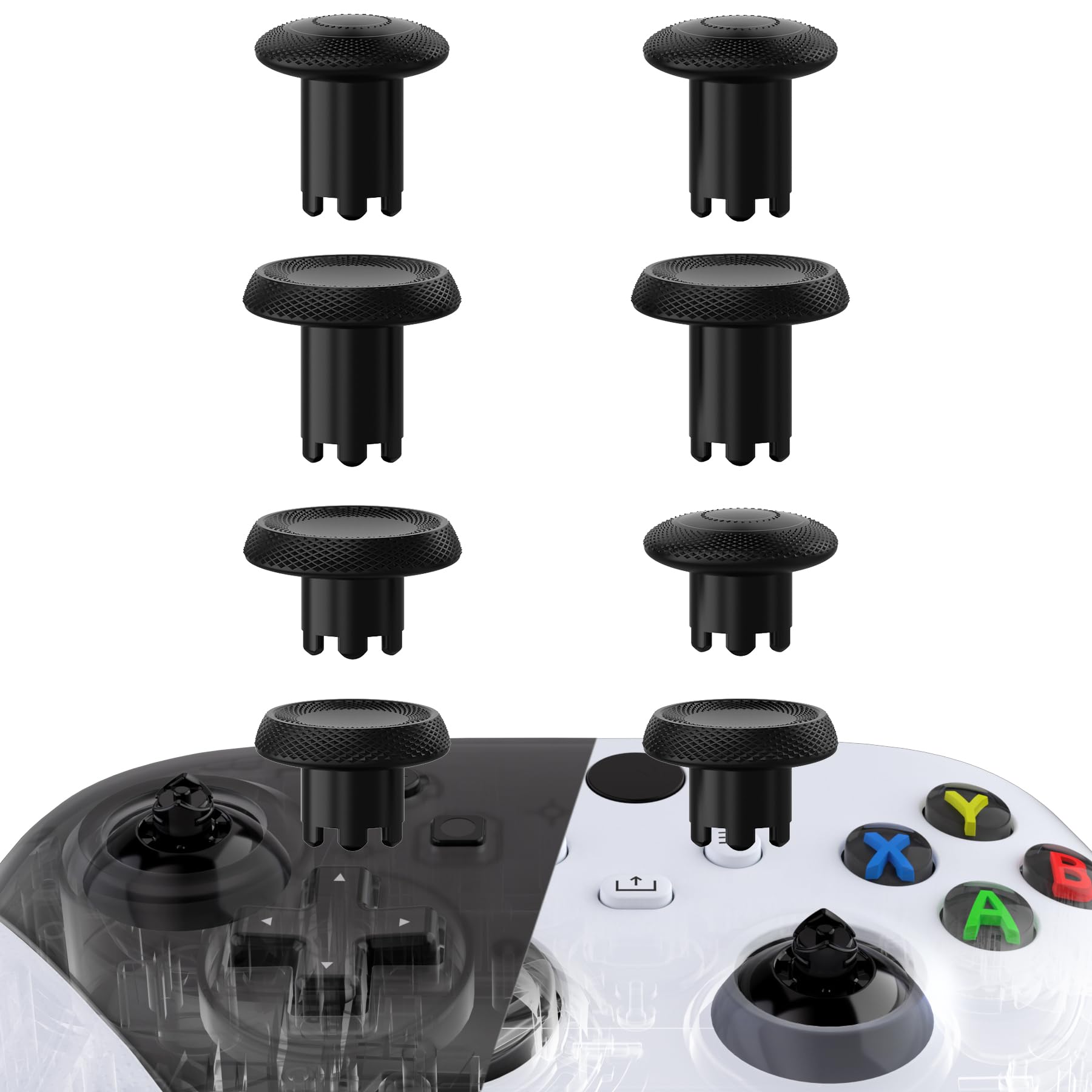 

eXtremeRate ThumbsGear V3 Replaceable Ergonomic Thumbstick for Compatible with Xbox Core Replacement Analog Thumbstick for Compatible with Xbox One
