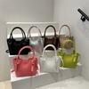 Pring New Textured Fashion Shoulder Bag Large Capacity Simple Casual Handbag