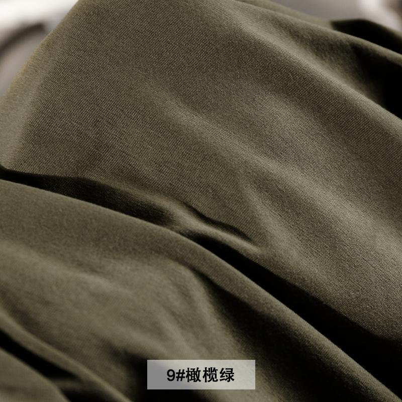 Stretchy Cotton Jersey Fabric For Diy Tops And Dress Casual Wear Cloth Sewing Material  50*170cm/Piece  KA0385