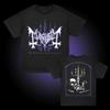 Mayhem Black Metal Band T-shirt Uomo Casual Cotone Vintage Moda Girocollo Manica Corta Comoda