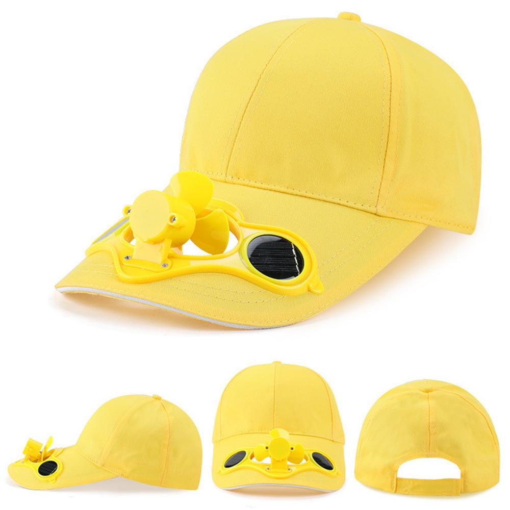 Camping Hiking Women Men Solar Quick-drying Novelty Fan Baseball Hat Sport Cap Sun Visor Travel Hat