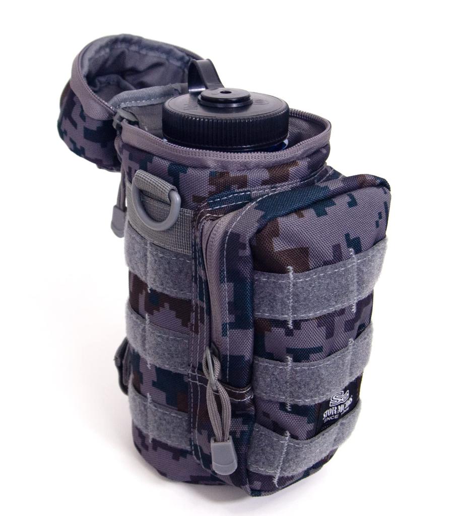 Stormcloth Military Water Bottle Bottle Plastic Bottle Force Camouflage Digital 1564 Cover, Cover, Cover, 500ml-1L, Self-Defense (ASDF Camouflage),