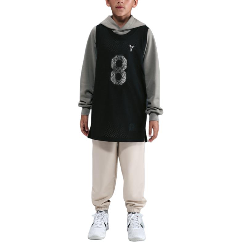 

Nike Dri-Fit Kobe Баскетбол Быстросохнущий Дышащий Модный Детский Жилет Детский жилет IB7086-010 L
