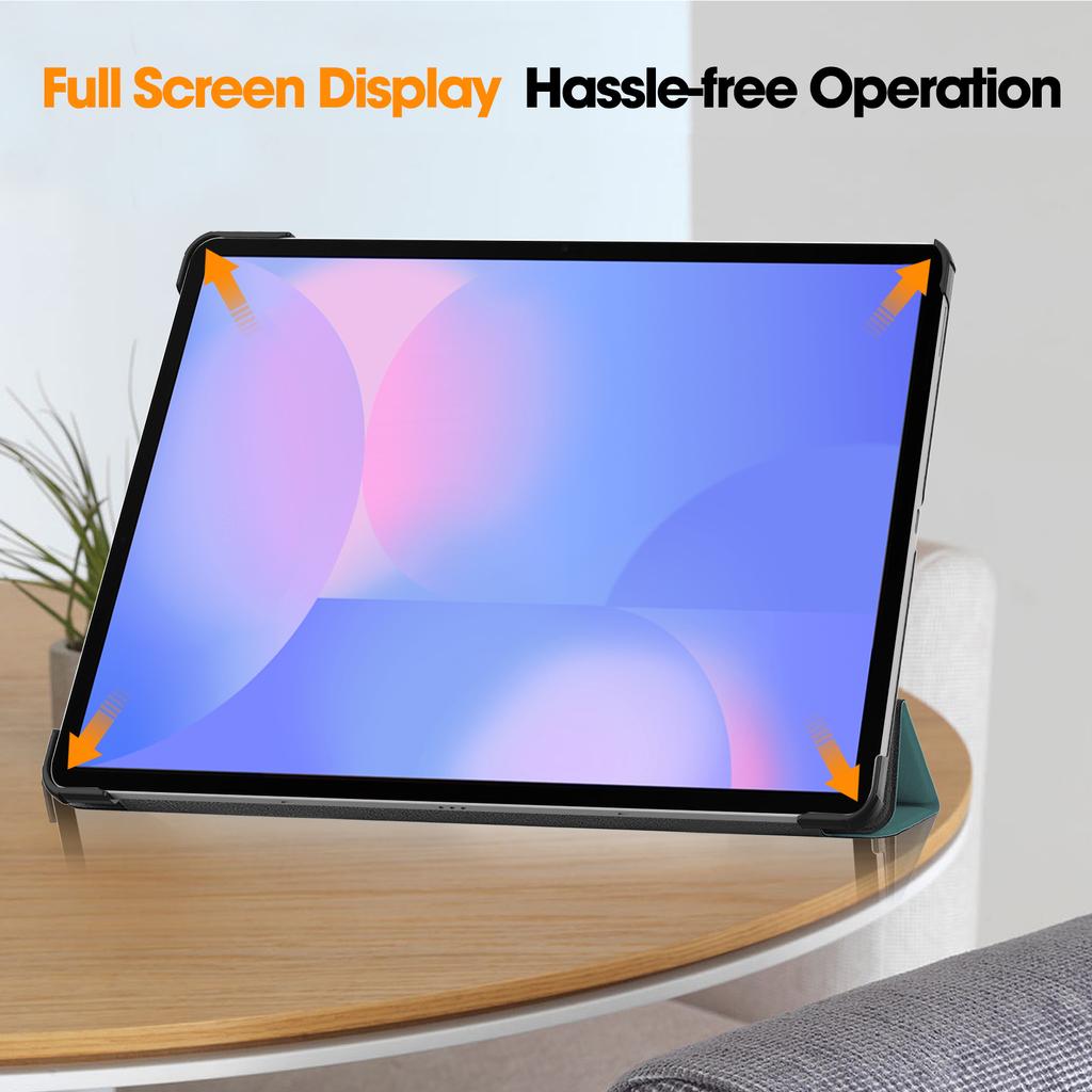 Για Samsung Galaxy Tab S10 FE+ Θήκη Δερμάτινη Σταντ Tablet Κάλυμμα Αντι-Πτώσης