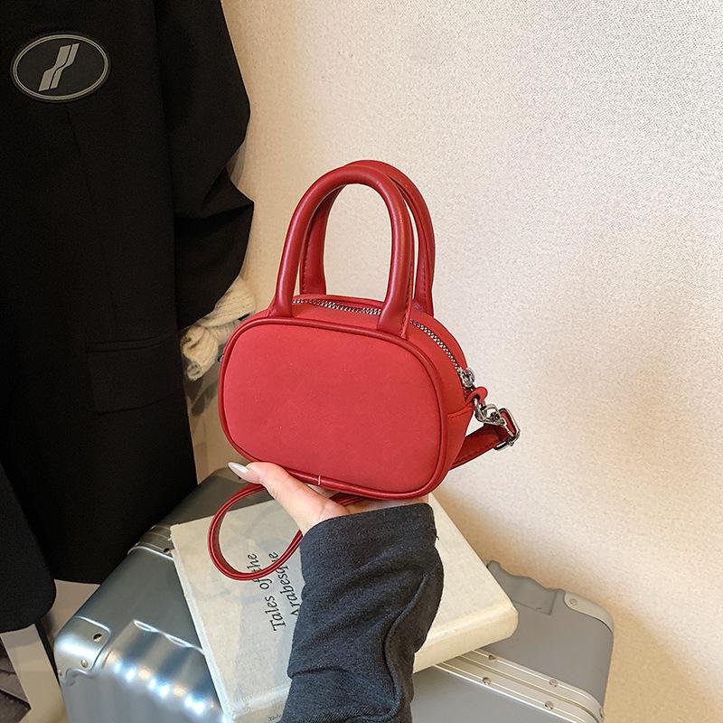 Mini small bag women's new going out small bag high-end Maillard shoulder crossbody small square bag