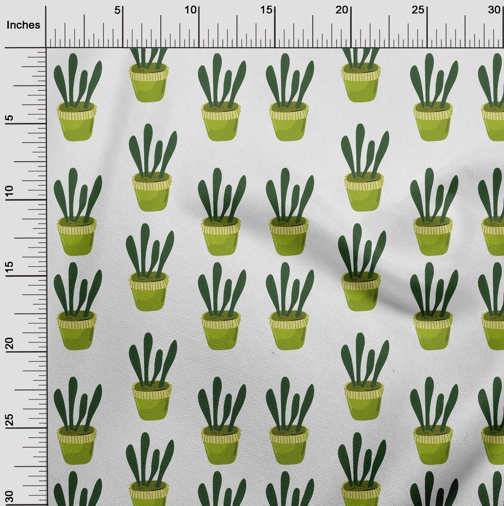 Kaufe oneOone Cotton Flex Light Green2 Stoff Kaktus Nhmaterial Druckstoff  Meterware 40 Zoll zum Preis ab 8.47 | Joom