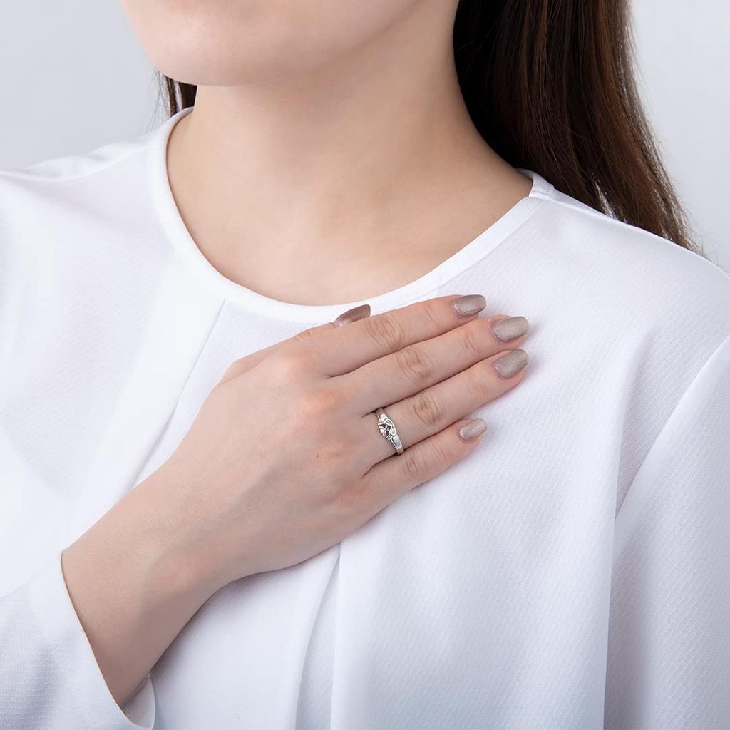 Sanrio My Melody Goods Ring My Melody Ruffle Color Ring Silber Accessoires Schmuck Geschenk [U-Treasure] Damen (Nein. 7)