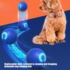 Rechargeable Ball Toy Interactively Dog Ball Toy with Sound Maker and Teeth Cleaning For Dog Motion And Auto Playing