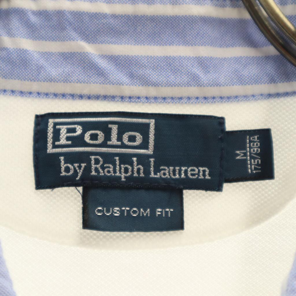 Polo by Ralph Lauren Short Sleeve Custom Fit Polo Shirt M White Fawn Men's Used