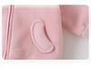 Dudujia Baby Plus Velvet Hoodie Two-Piece Set - Thick Autumn/Winter Wear