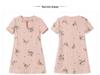 Chinese National Style Embroidered Summer Dress with Beading In Floral A-line Design