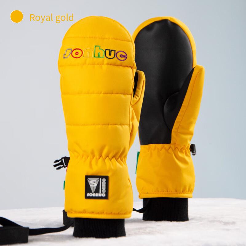 

LTVT Unisex Winter Waterproof Windproof Thermal Ski Mittens S