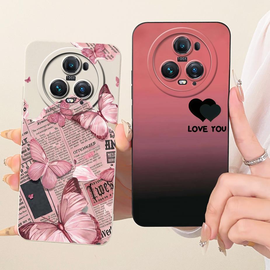 For Honor Magic 5 Case PGT-AN00 Cute Cat Cartoon Cover Shockproof Soft TPU Phone Case For Honor Magic 5 Pro Magic5 Fundas Bumper