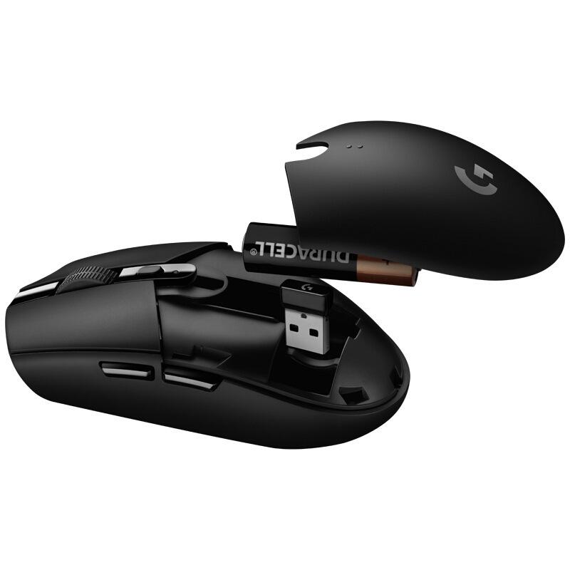 Logitech G304 Wireless Gaming Mouse - Lightweight and Portable for Laptops and Desktops.
