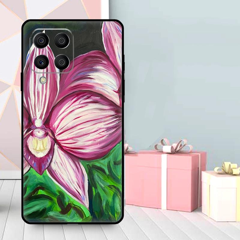 

Orchid Flowers Colorful Case For Samsung Galaxy M16 M31 M21 M13 M33 M53 M15 M35 M55 M36 M56 M12 M32 M52 M14 M34 M54 Samsung M15