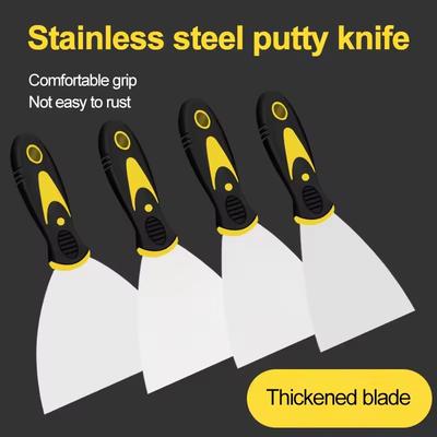 2/3/4/5 Calowy Nóż do szpachli ze stali nierdzewnej Skrobak Łopata Narzędzia malarskie Narzędzia budowlane Czyszczenie gospodarstwa domowego Przemysłowe