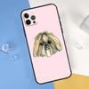 Cartoon Shih Tzu Dog Phone Case For iPhone 16 Pro Max 13 12 Mini 11 14 15 Pro Max XR 16 15 Plus 16e Cover Shell