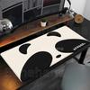 Cartoon Cute Panda Mouse Pad ESports Mousepad Large Locking Edge Gaming Mouse Mat Office NonSlip Base Rubber Computer Desk Mat