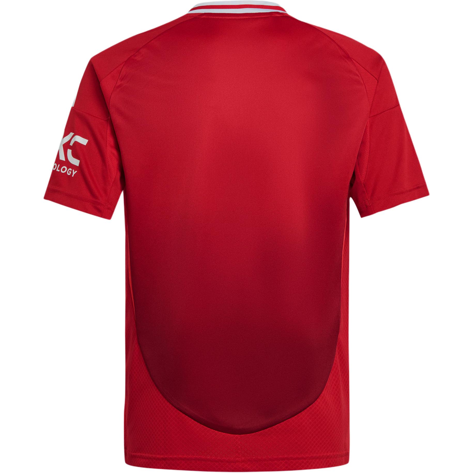 

Новая футболка Adidas Manchester United Манчестер Юнайтед Ярко-красная Подростковая IT1972 164