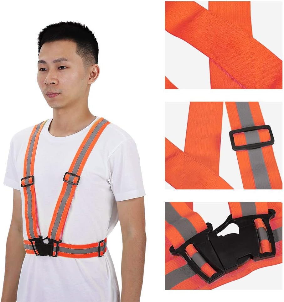 TG55552-2 ORANGE REFLECTIVE HARNESS