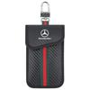 OQA4   Faraday Key Bag Protector Car RFID Signal Blocking Anti-Theft Pouch For Mercedes Benz AMGW204 W205 W212 W213 W221 W177 W246 GLA