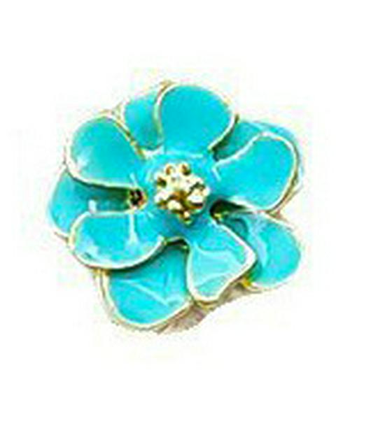 Camellia Drip Oil Gold-Edged 3D Flower Nail Art Decoration
