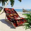 Haaland'S Dynamic Leap Manchester City'S Star Forward Action Beach Towel Portable For Travel Beach Towel For Vacation Photos Swim Seaside