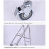Luogang 304 Stainless Steel Single Gas Cylinder Cart