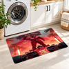 Flannel Kitchen Mat Lewis Hamilton Soft Area Rug Non Slip Floor Carpet Home Decoration