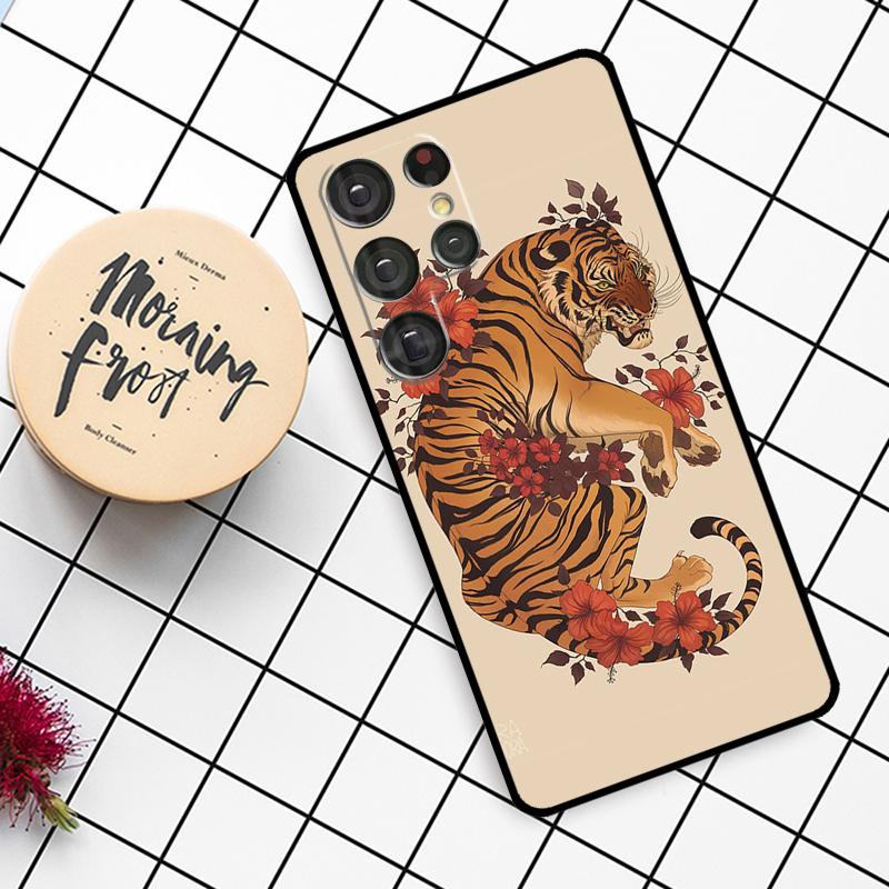 

Чехол Животное Тигр Для Samsung Galaxy S23 S10 S9 S8 Note 10 Plus Note 20 S22 Ultra S20 FE S21 FE Чехол для телефона Note 20 Ultra