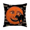 Halloween Pillow Covers Funny Pumpkin Ghosts Print Pattern Throw Cushion Cover Black Cat Party Supplies Pillowcase Home Decor