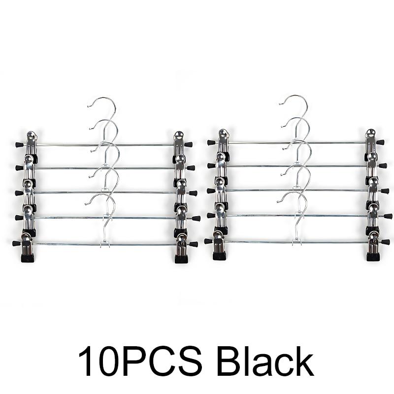 5/10/20 PCS Pants Clip Multifunctional Metal Trousers Clips Adjustable Pants Hanger Essential Household Closets Storage Item ZYF