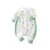 Spring Cotton Baby Sleeping Bag Pajamas: Long Sleeve Split Leg with Zipper