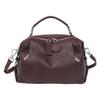 European and American Niche Handbag New First Layer Cowhide Leather Boston Shoulder Bag Versatile Retro Commuter Crossbody Bag