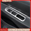 4Pcs ABS Chrome Car Window Lifter Button Panel Cover Decoration Sticker Trim for Peugeot 3008 2013 2014 2015 2016