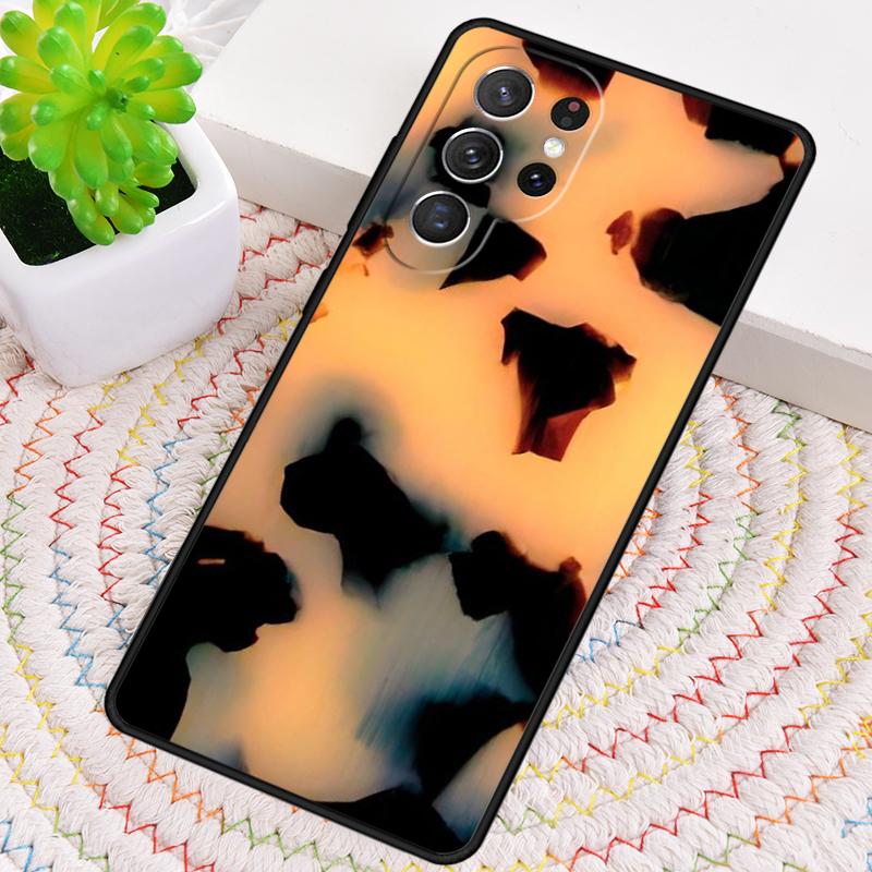 Tortoise Pattern Tortoiseshell TPU Phone Case For Samsung Galaxy note 10 pro S26 S25 S24 S23 S22 Ultra Plus S21 FE S20 Cover