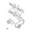 Genuine Suzuki Taiwan Address V125 ADDRESS Drive Slide and 14g Weight Roller Drivetrain Refresh Set Numbers and Belt, Piece, 3-Piece (Part