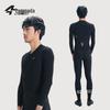 Lampaida Men's Breathable Thin Long Sleeve Cycling Jersey - Spring/Summer Road & Mountain Bike Suit
