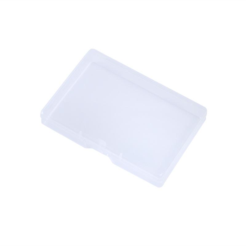 Pp Transparent Plastic Box Business Card Box, Glutinous Rice Card Packaging Box Id Card Fishing Gear Card Box Spare Parts Box
